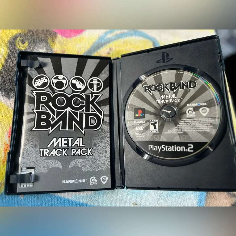 PlayStation 2 Rockband Metal Video Game - Picture 2 of 4